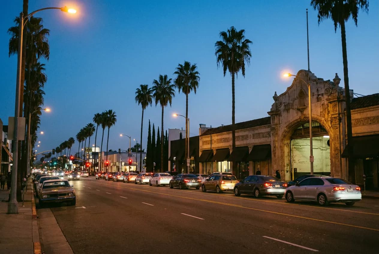 Largo at the Coronet in Fairfax, Los Angeles — scene photograph