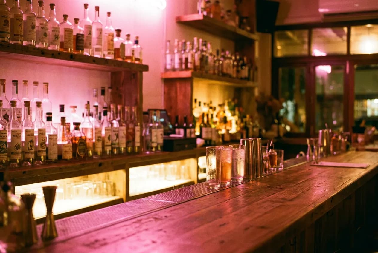 Bar Flores in Echo Park, Los Angeles — cover photograph