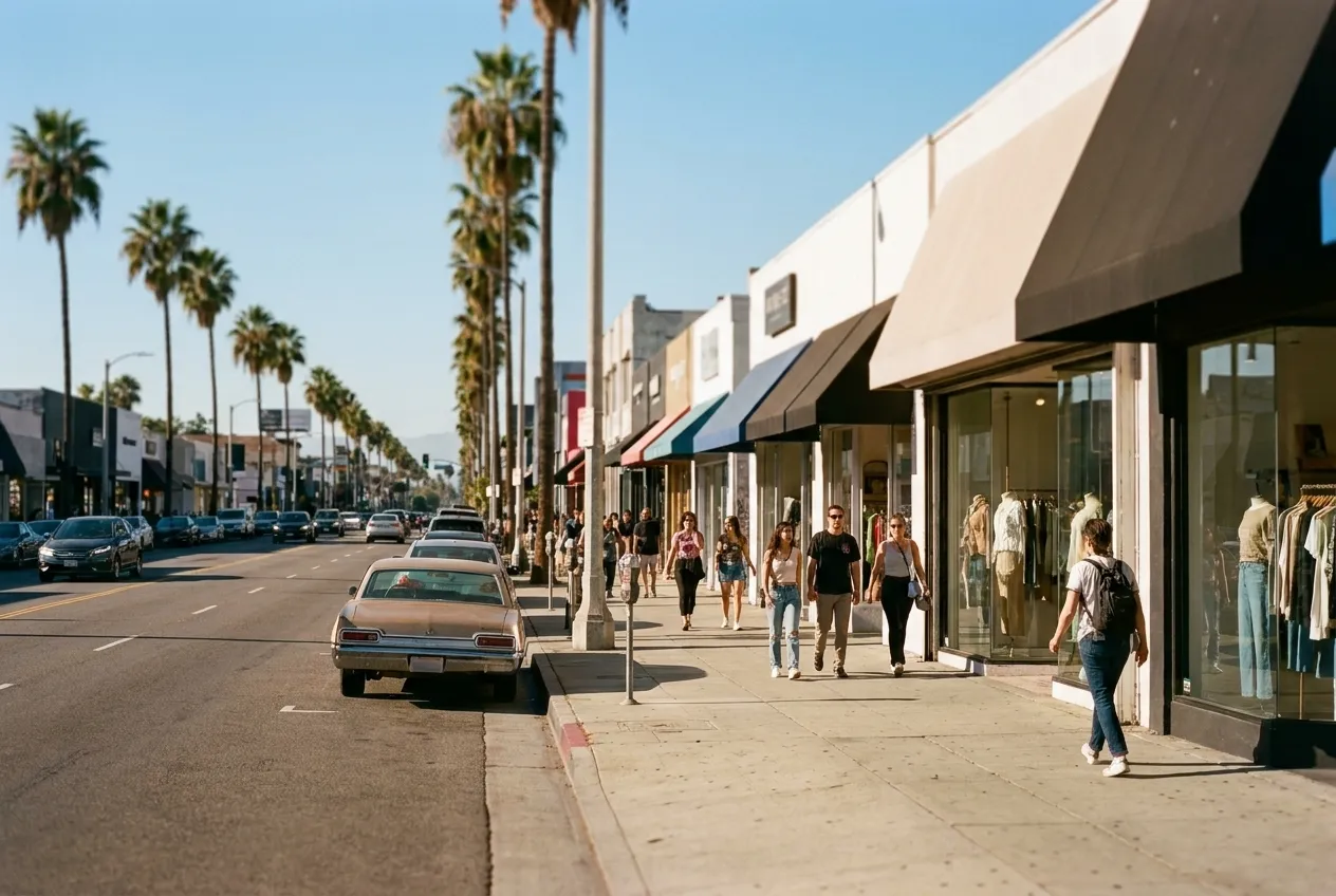 Wasteland in Melrose, Los Angeles — cover photograph