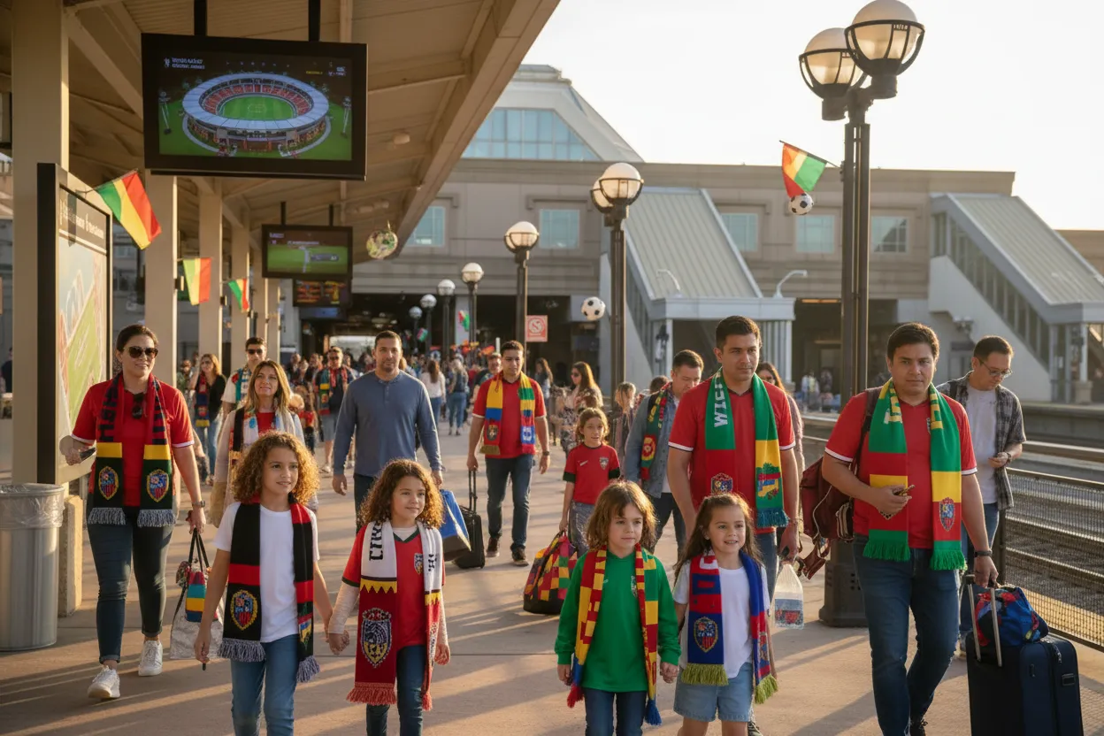 MetLife Stadium: Family Bag Plan route image