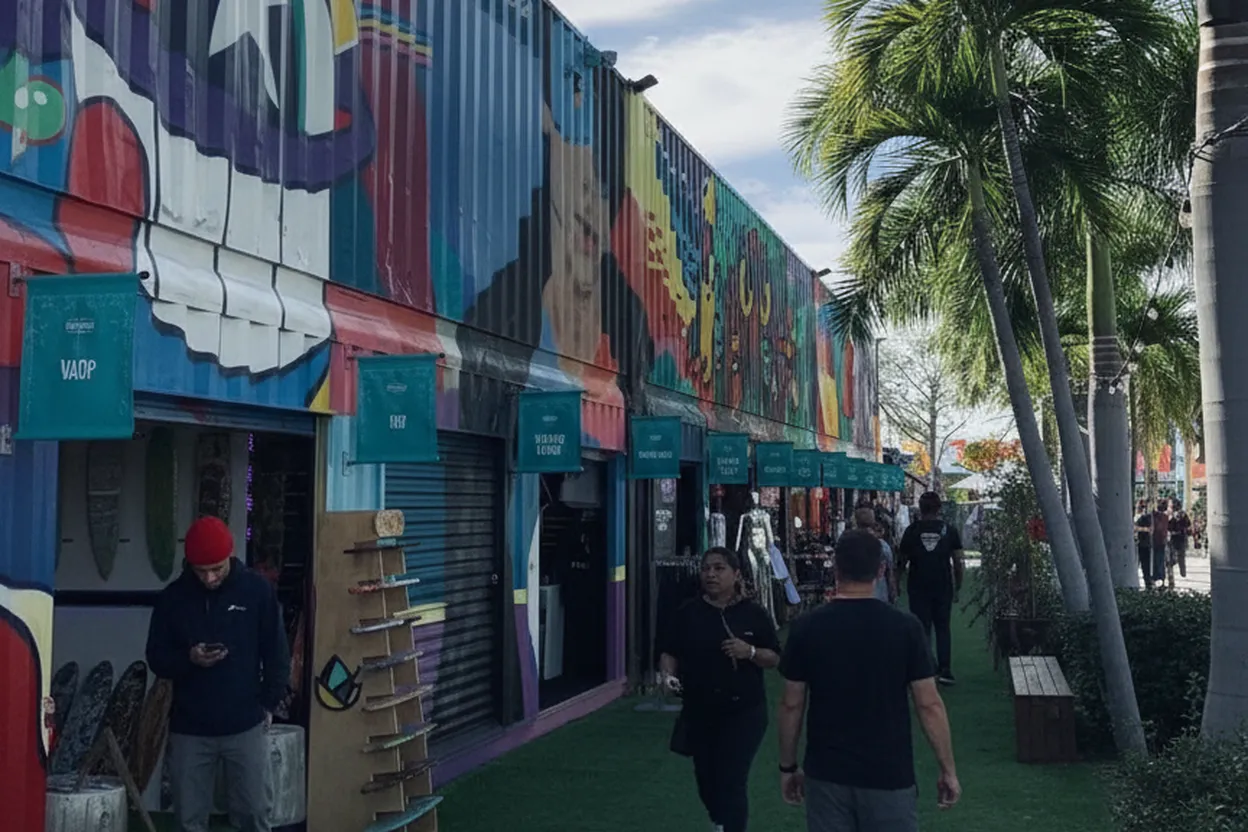 Miami experience scene for Uncovering Miami's Hidden Gems with a Ghost Rider Vibe