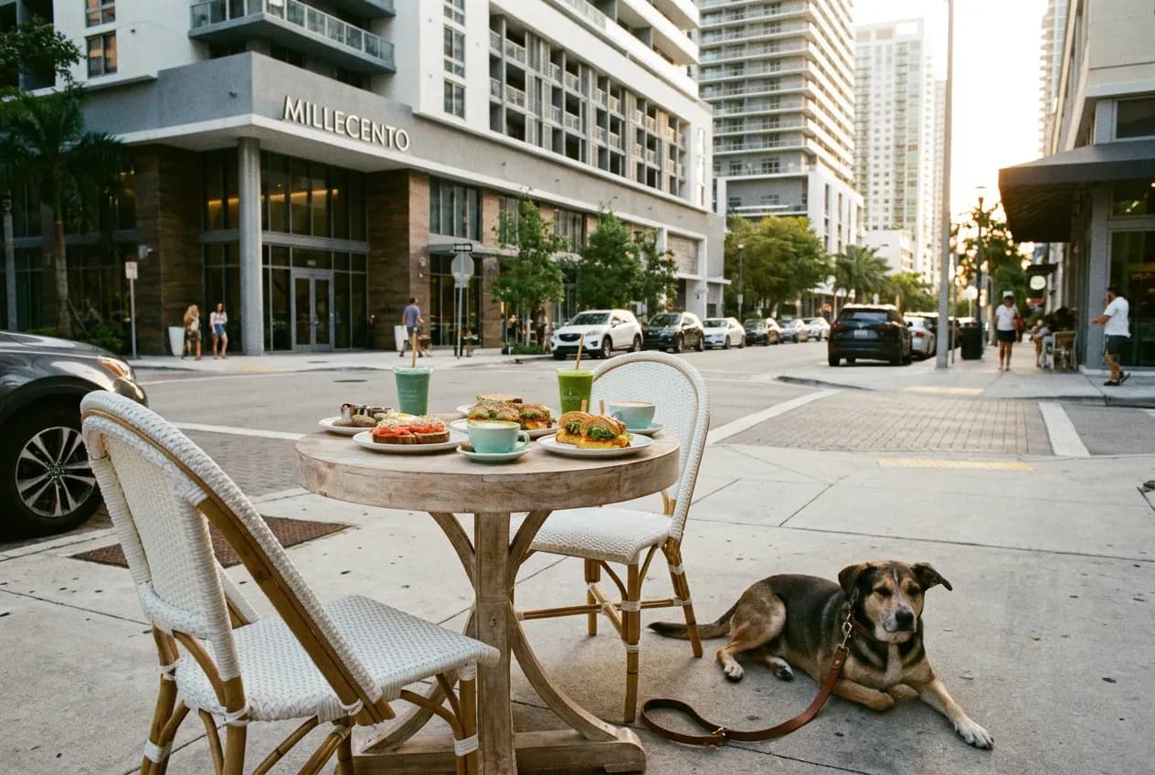 Pura Vida in Brickell, Miami — scene photograph
