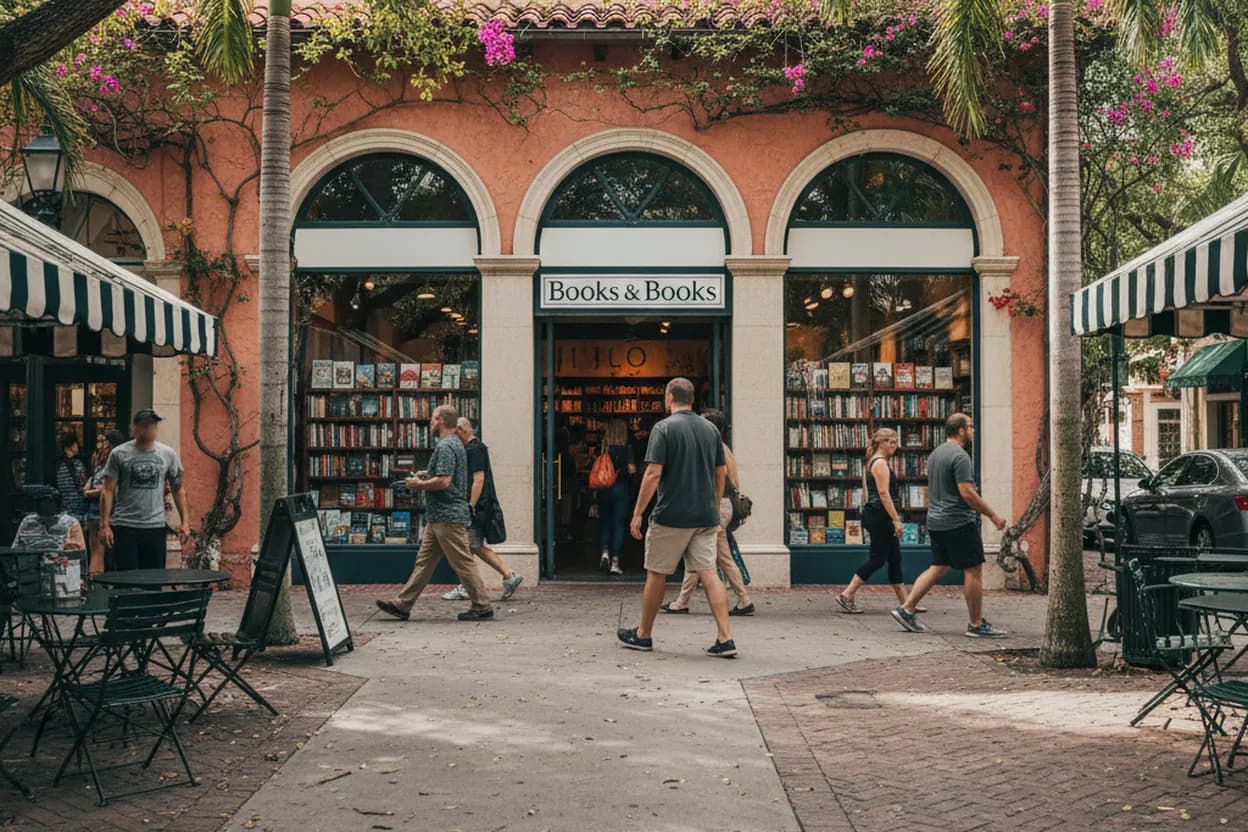 Miami experience scene for Where to Discuss Current Events and Max Miller Over Coffee in Miami