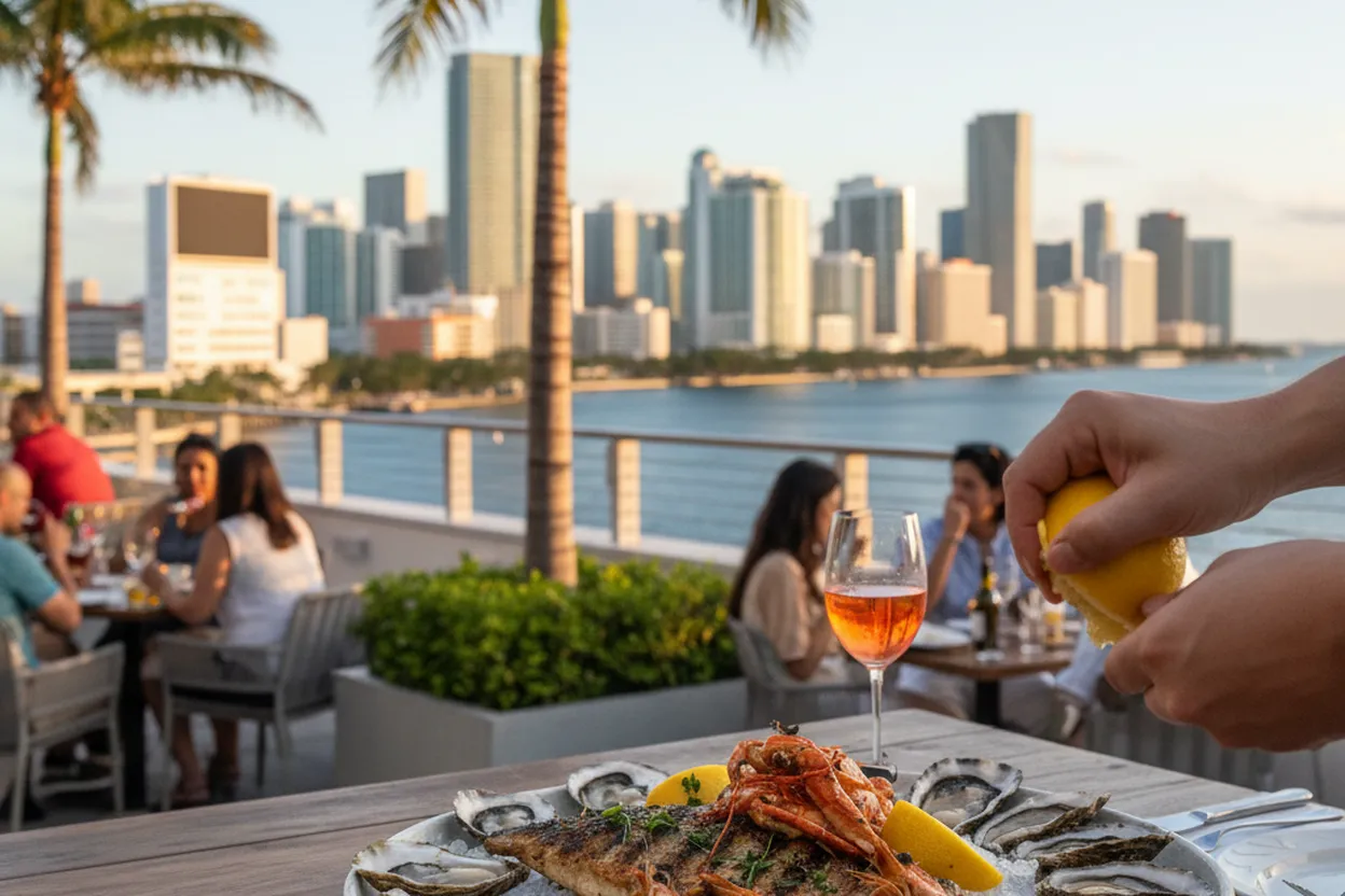 Editorial detail for Where to See the Moon Tonight from a Miami Rooftop Bar