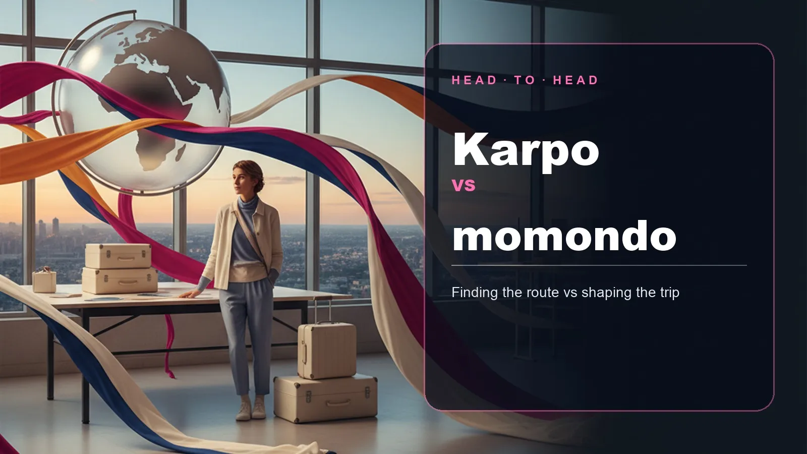Editorial comparison of Karpo and momondo