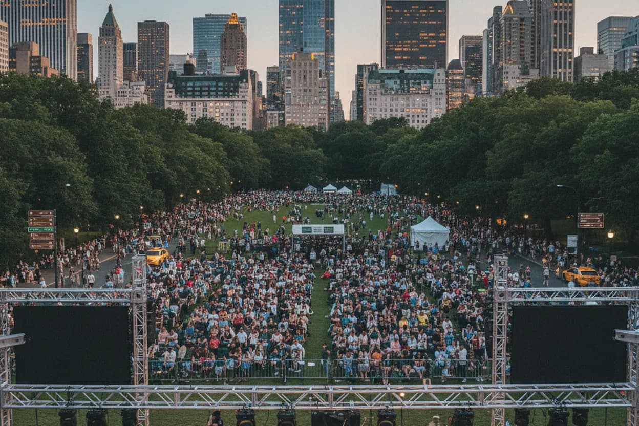 Cover scene for Finding Free Live Music in NYC, Even Without Lollapalooza Tickets