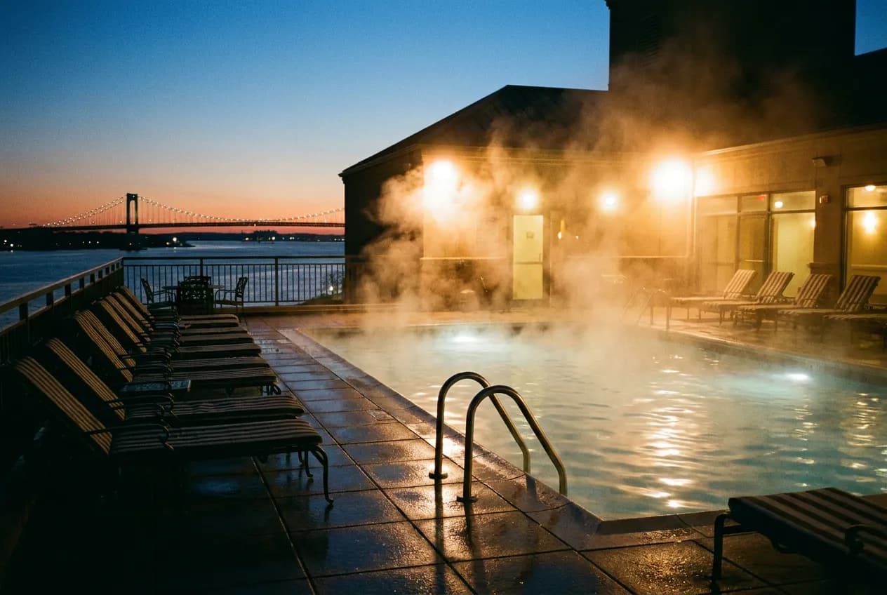 Spa Castle in College Point (Queens), New York City — scene photograph