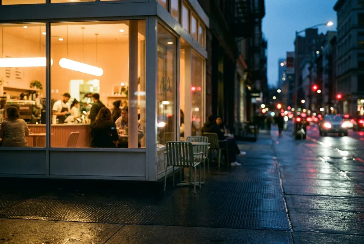 Cha Cha Matcha in Nolita, New York City — cover photograph