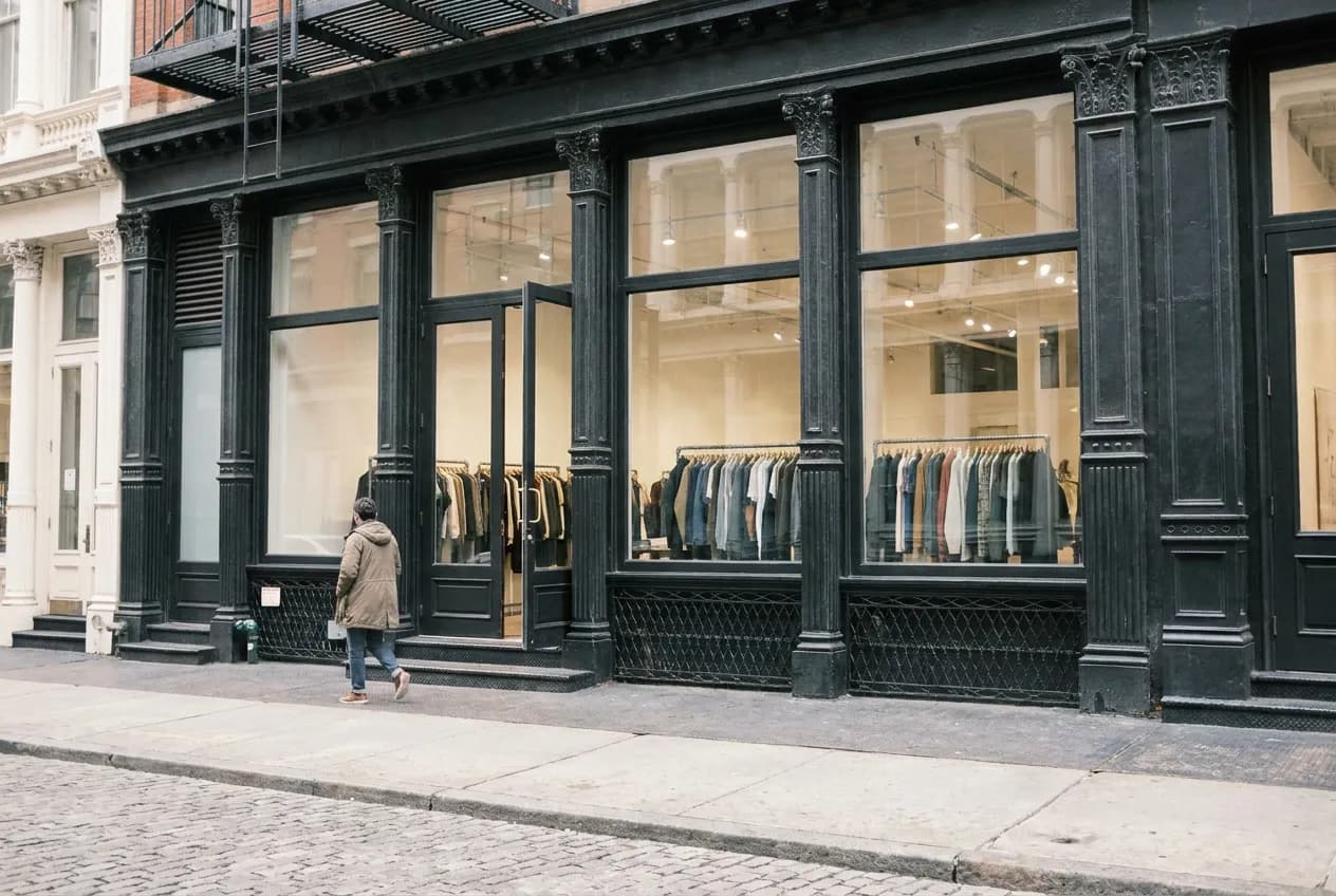 260 Sample Sale in SoHo, New York City — cover photograph