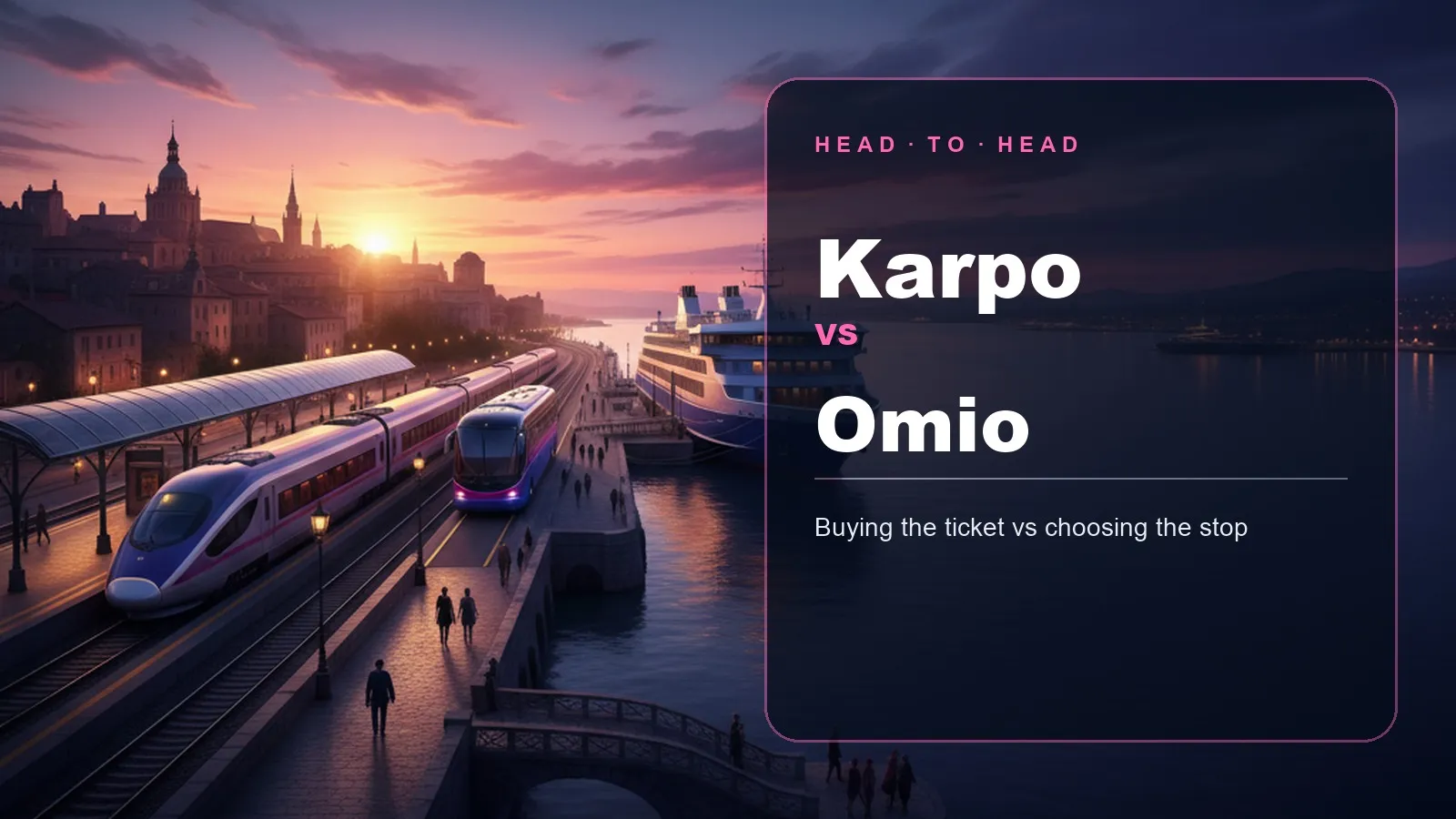 Karpo vs Omio head-to-head comparison