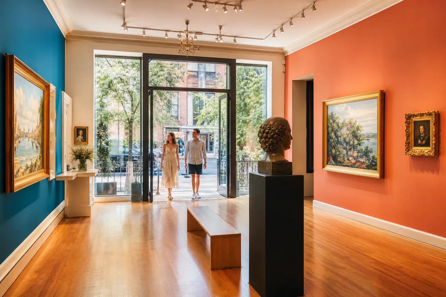 NYC Pocket Museums for a Bright Heat-Wave Detour - bright city guide scene