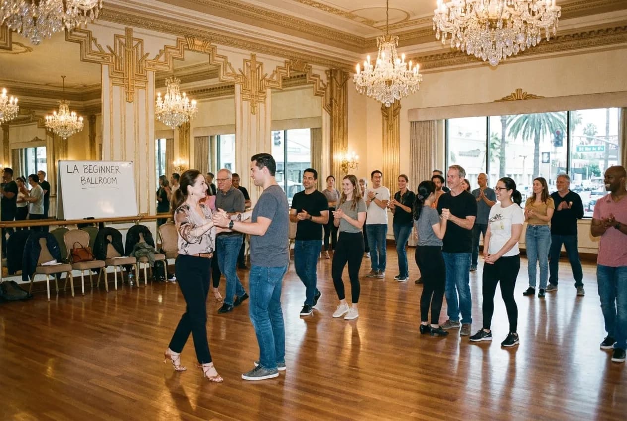 Cover for Dancing with the Stars: LA Beginner Ballroom Classes This Weekend in Los Angeles