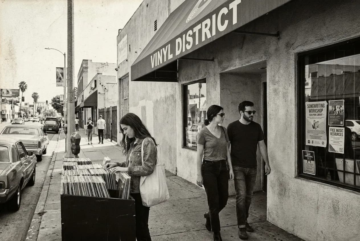 Cover for Olivia Rodrigo: LA Record Stores and Songwriting Resources This Weekend in Los Angeles