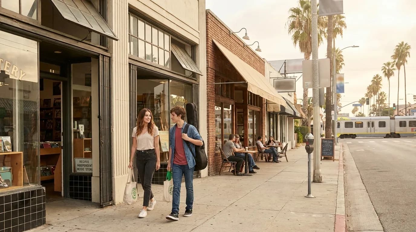 Independent music and art supply stores in Los Angeles neighborhoods for back-to-school shopping