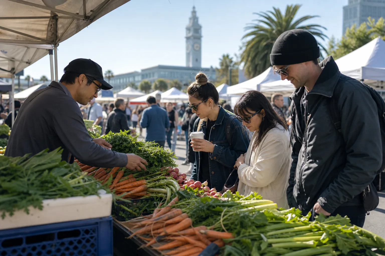 Cover for Alycia Parks Match Update: SF Farmers Market Price Comparison Route in San Francisco