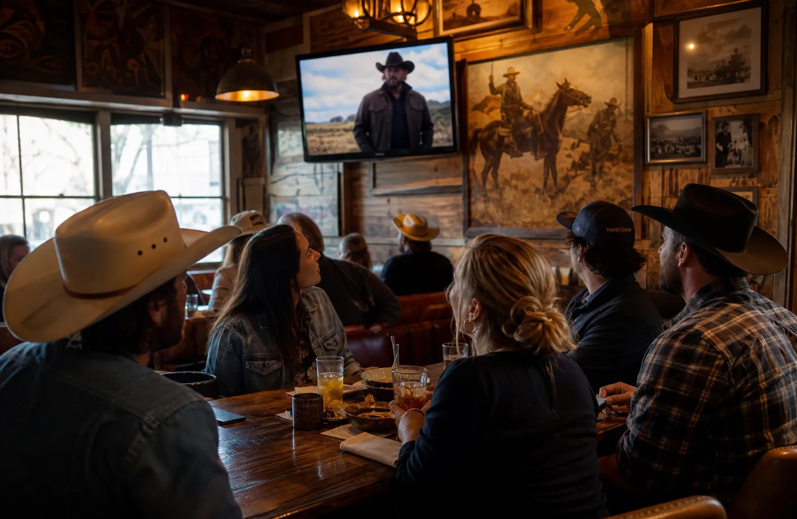 Cover for Landman Season 3 Delay Taylor Sheridan: LA Western-Themed Restaurant TV Discussion Spots in Los Angeles