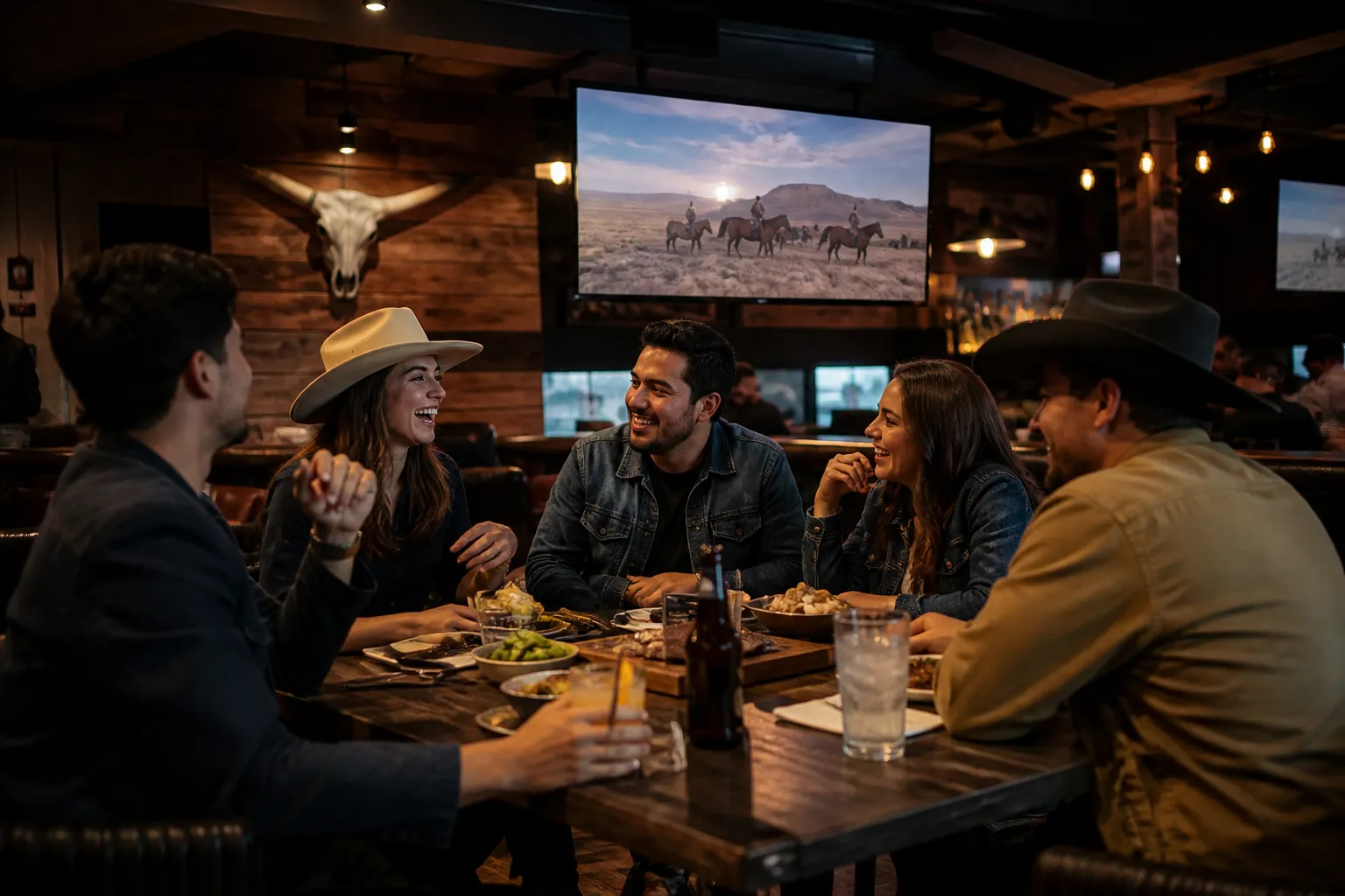 Editorial detail for Landman Season 3 Delay Taylor Sheridan: LA Western-Themed Restaurant TV Discussion Spots in Los Angeles