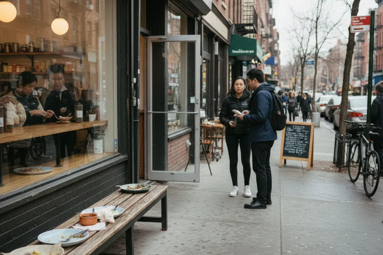 Cover scene for Naks in the East Village for a Spicy Dinner Before a Small-Show Night