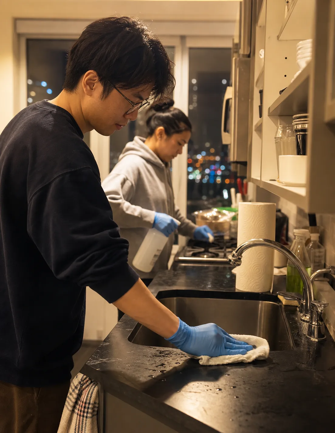 Cover for Salmonella Outbreak Linked to Eggs: NYC Dorm Kitchen Disinfection Protocol Walkthrough in NYC