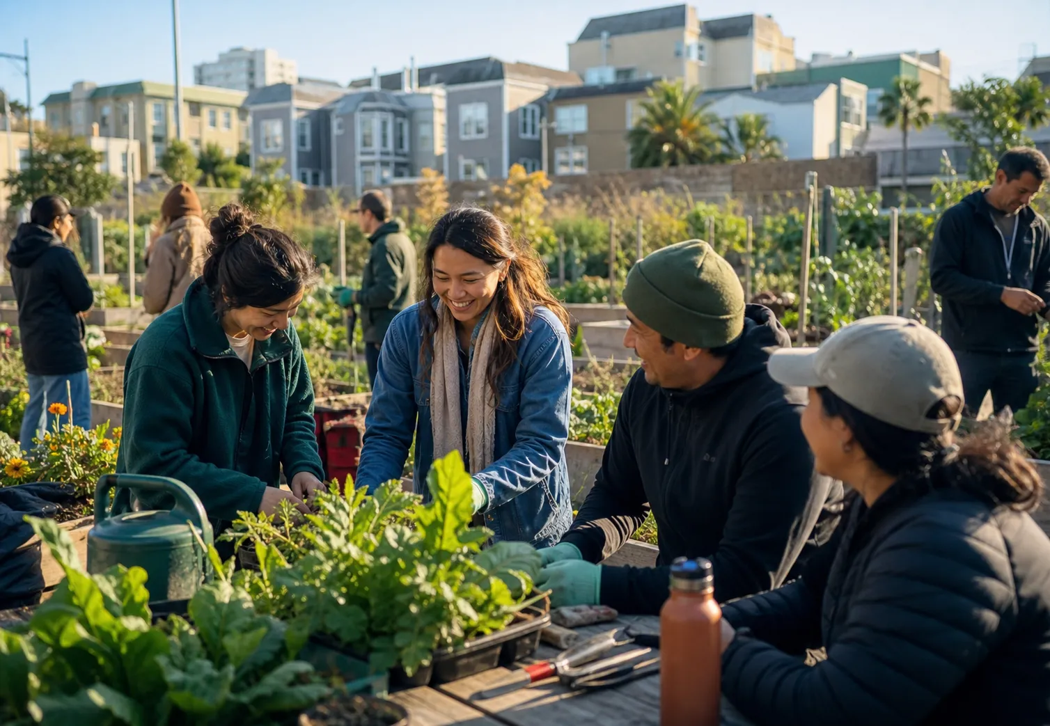 Cover for Sounders Match Result: SF Community Garden Volunteer Orientation Schedule in San Francisco