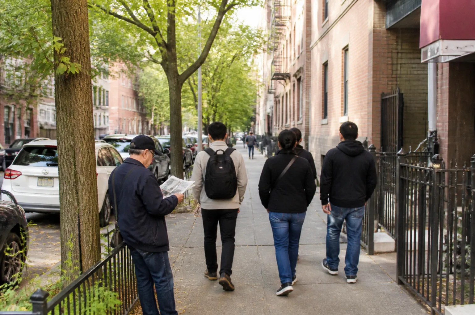 Local scene for Zohran Mamdani District: Astoria Neighborhood Civic Engagement and Community Resource Walking Map in NYC