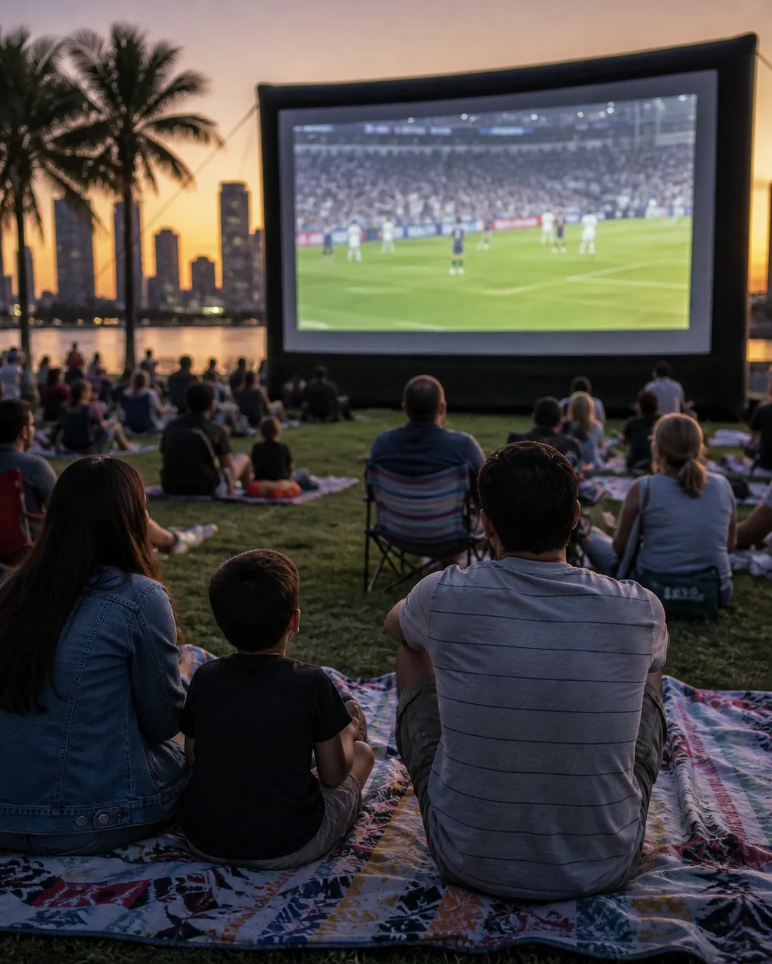 Cover for lafc - guadalajara: Miami Outdoor Projection Screen Public Park Viewing Accessibility Checklist in Miami