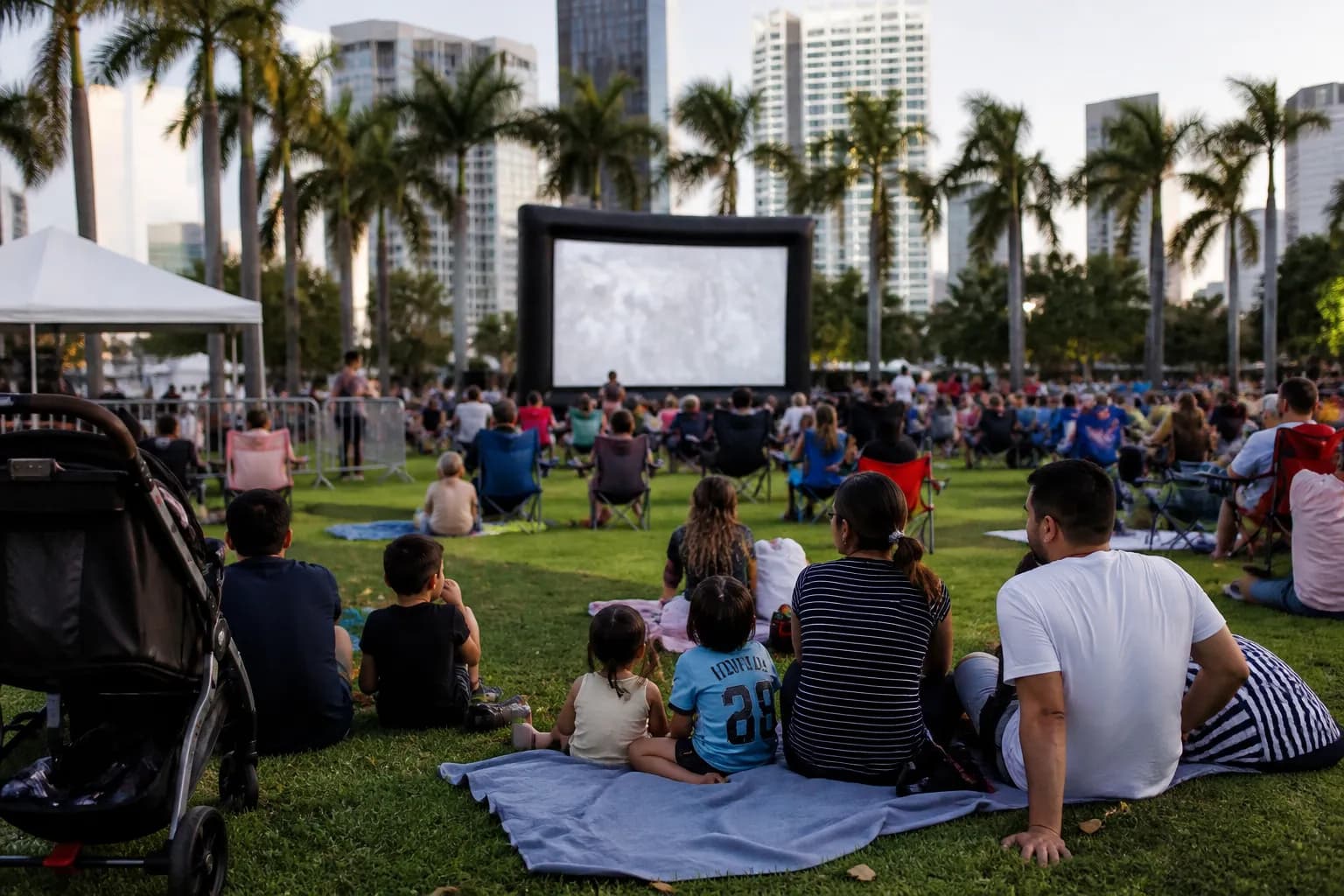 Editorial detail for lafc - guadalajara: Miami Outdoor Projection Screen Public Park Viewing Accessibility Checklist in Miami