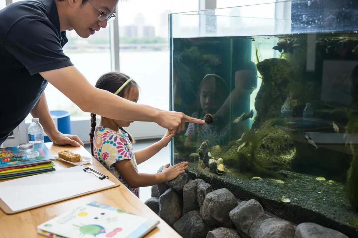 Editorial detail for Brooklyn Bridge Park Plankton Exploration When Kids Want Water Science, Not Another Playground