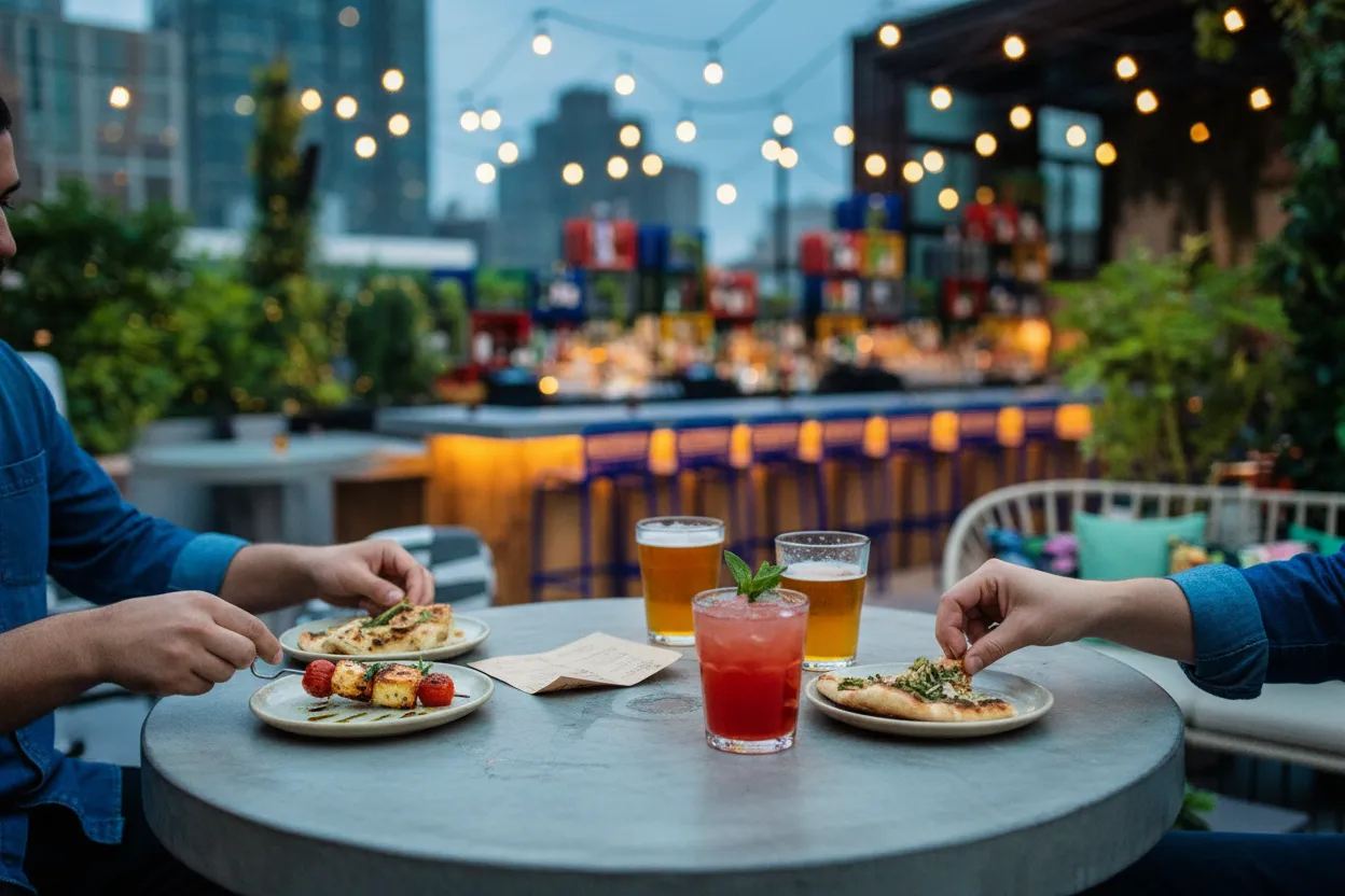 Editorial detail for The Ready Rooftop for an East Village Birthday When Rain Might Break It