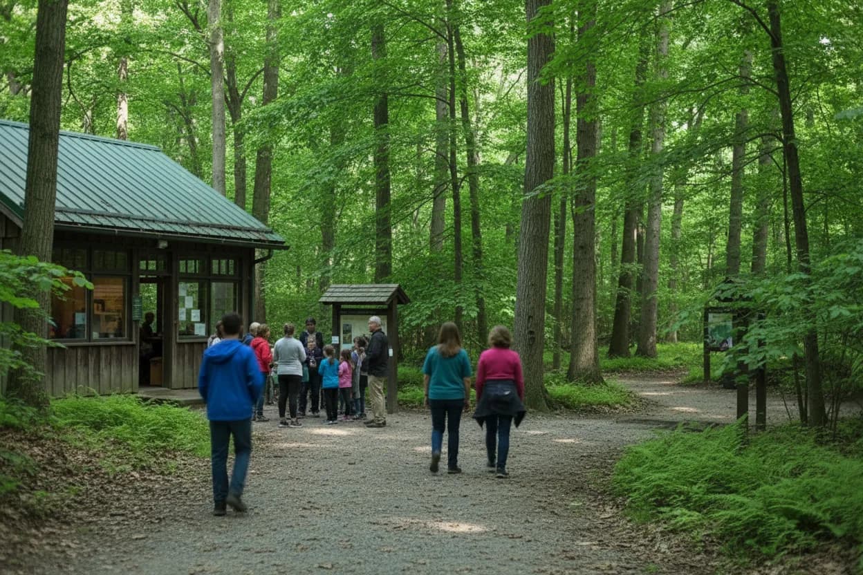 Cover scene for Greenbelt Discovery Hike for Staten Island Families Watching Storm Clouds