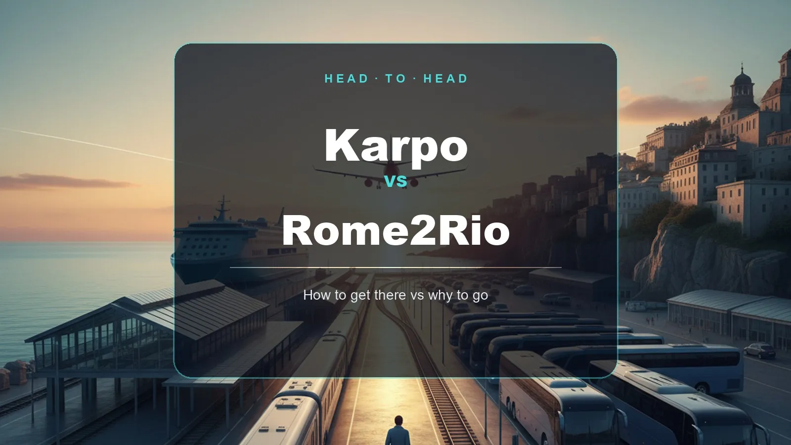 Karpo vs Rome2Rio head-to-head comparison