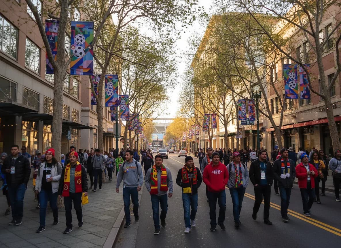 San Jose to Levi's Route