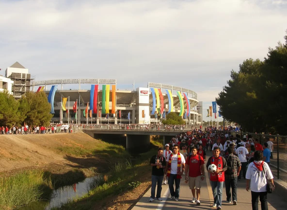 San Jose to Levi's Route route image