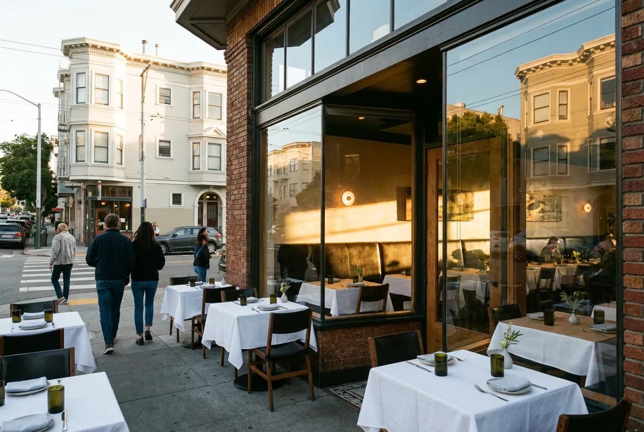 A16 in Marina, San Francisco — cover photograph