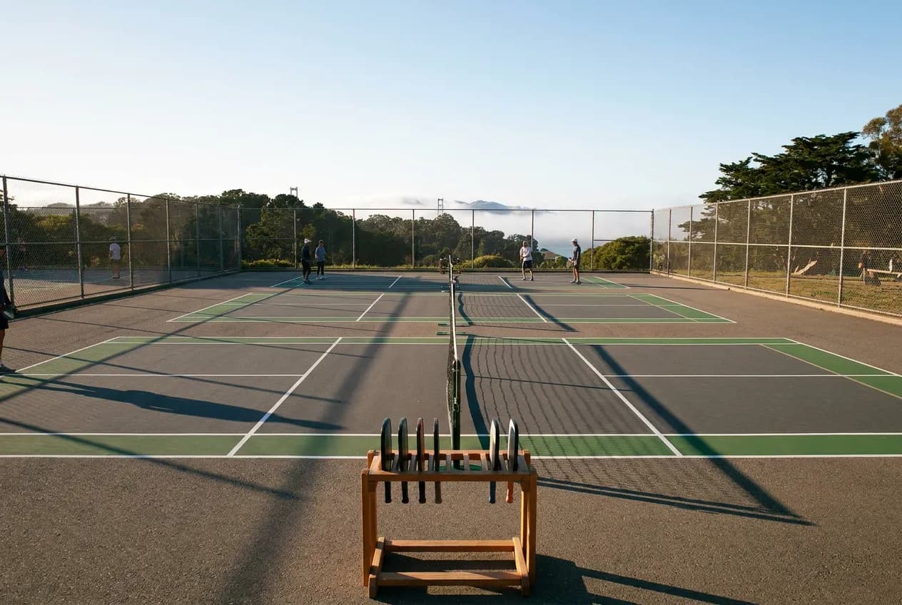 Presidio Wall Playground in Presidio Heights, San Francisco — scene photograph