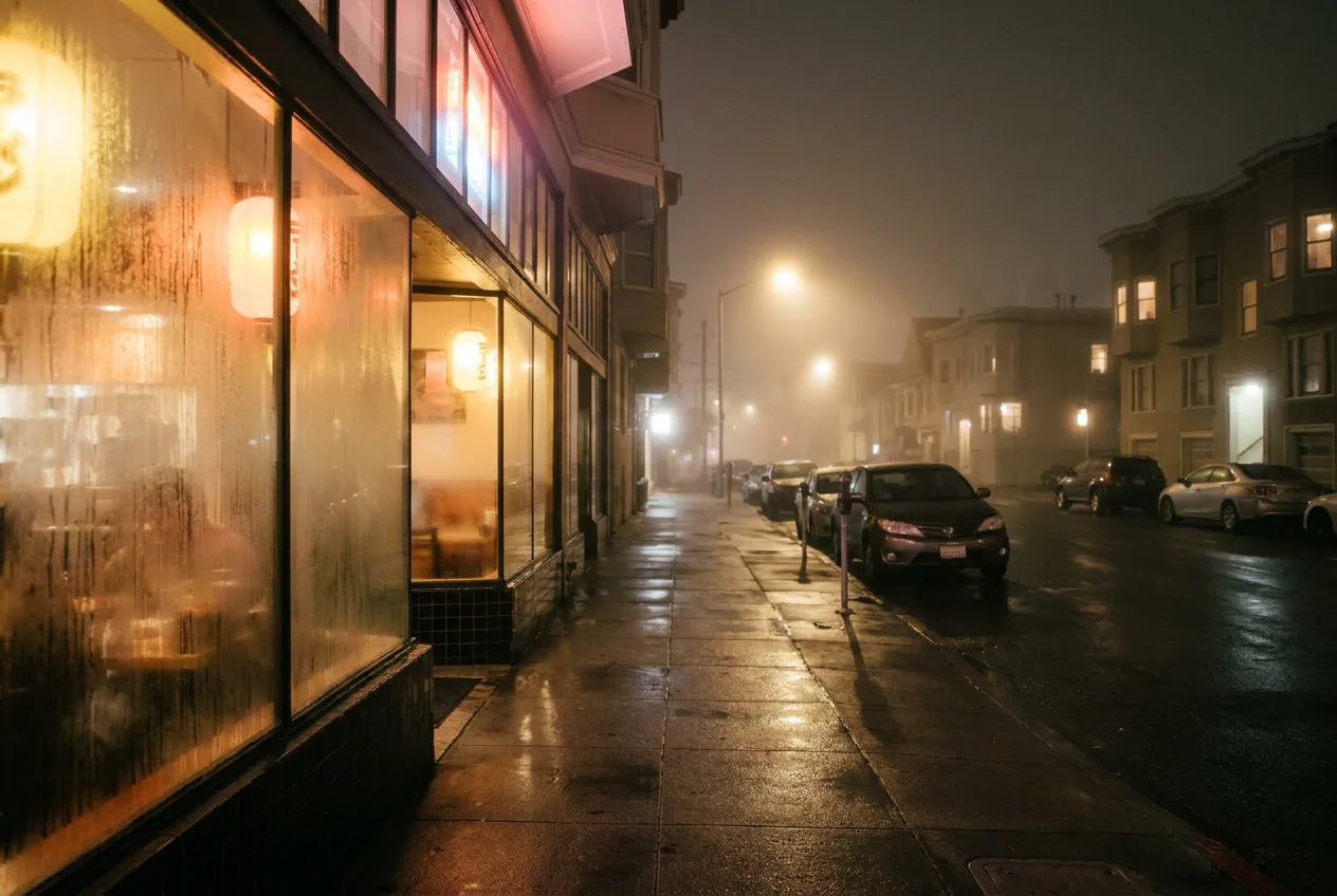 Ramen Nagi in Inner Sunset, San Francisco — cover photograph