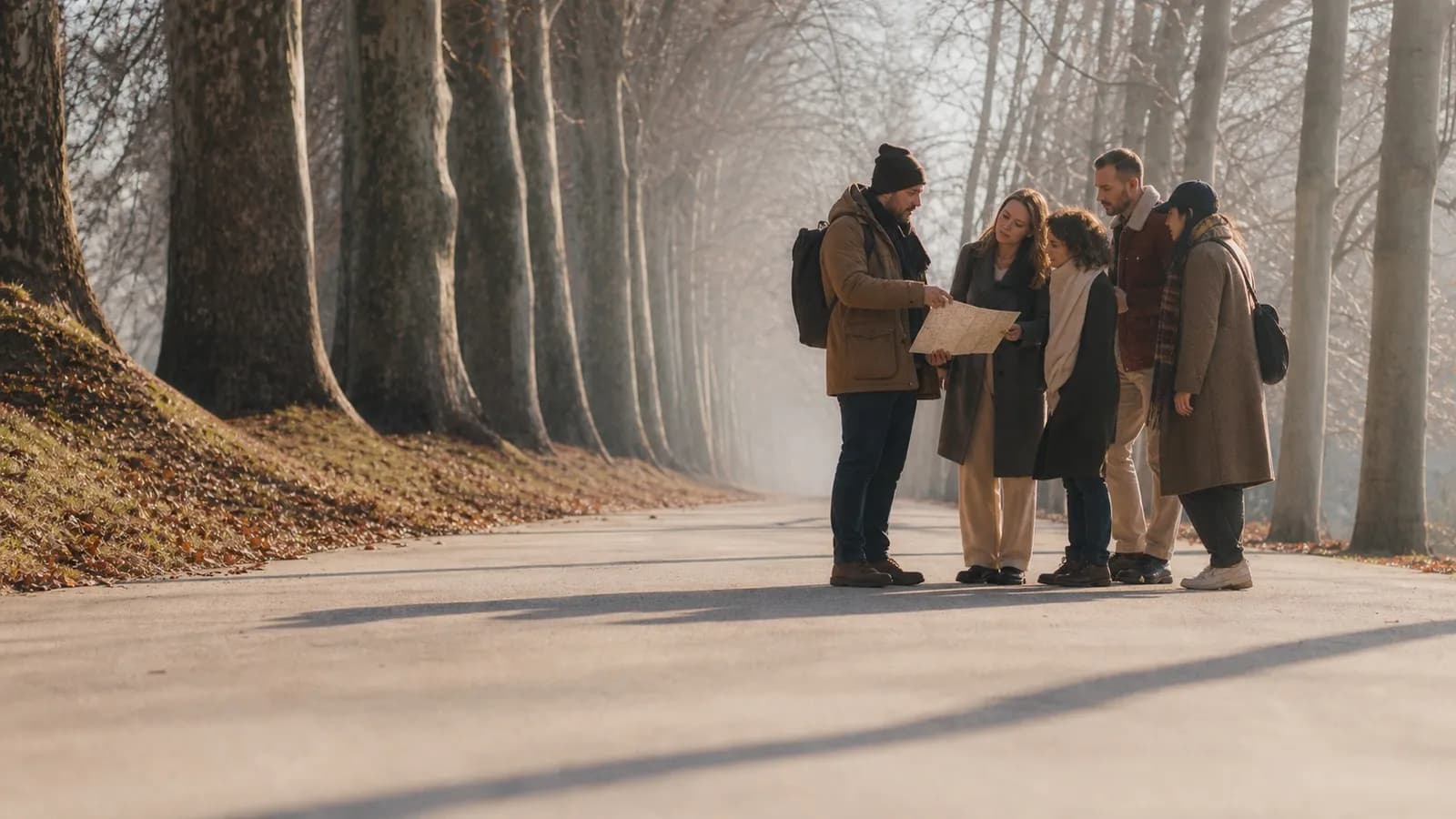 Photorealistic real-world decision scene showing when to choose Karpo or ToursByLocals.