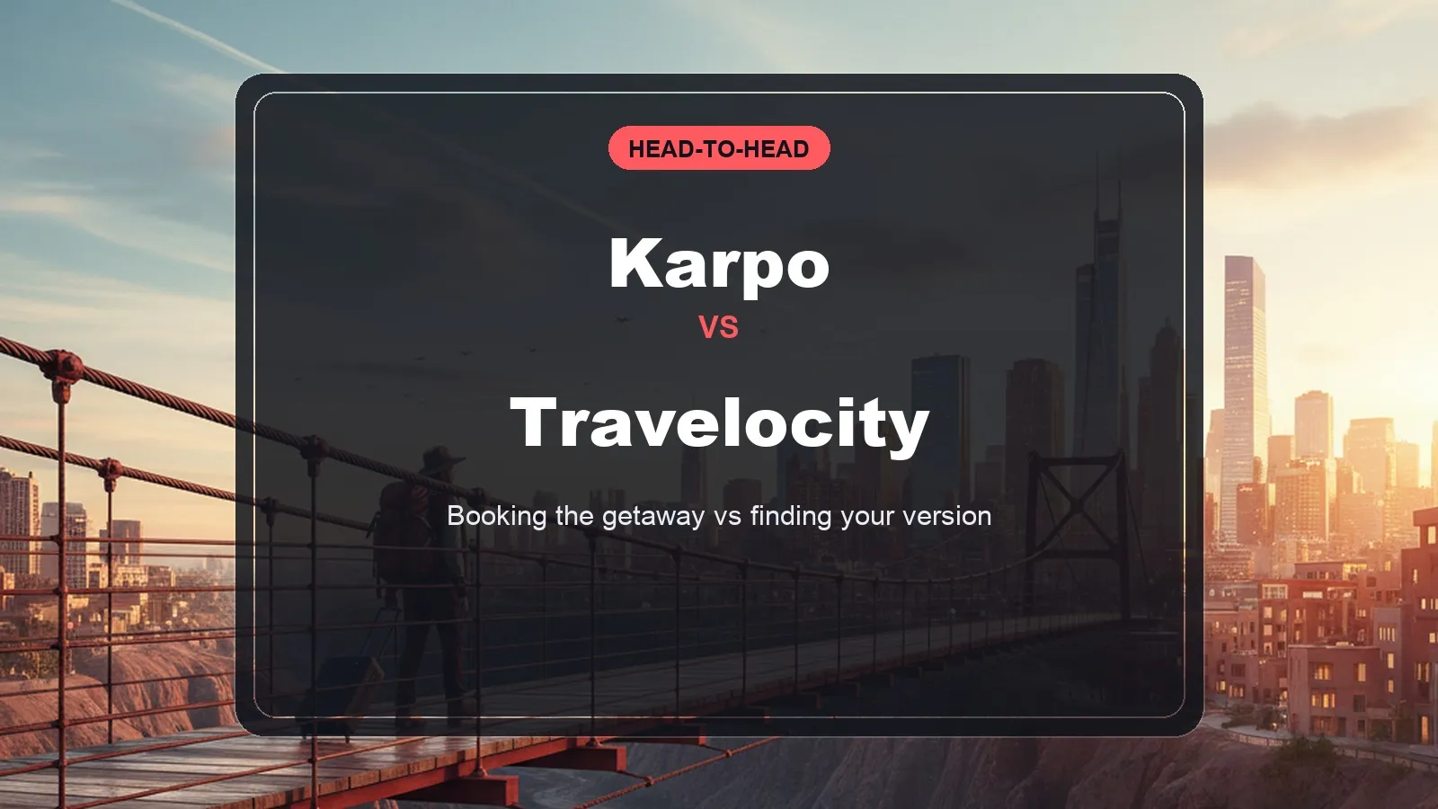 Editorial comparison of Karpo and Travelocity