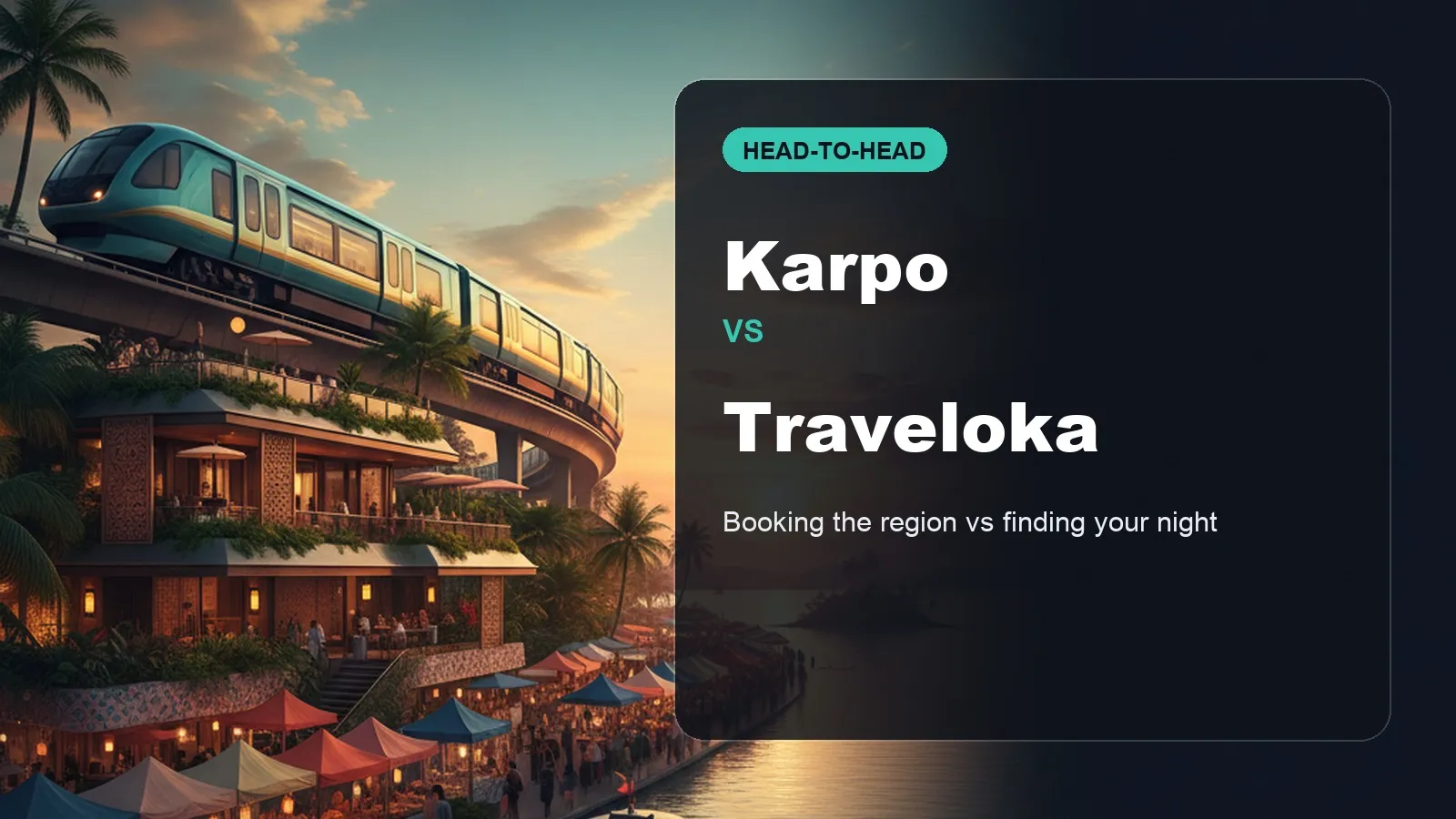 Editorial comparison of Karpo and Traveloka