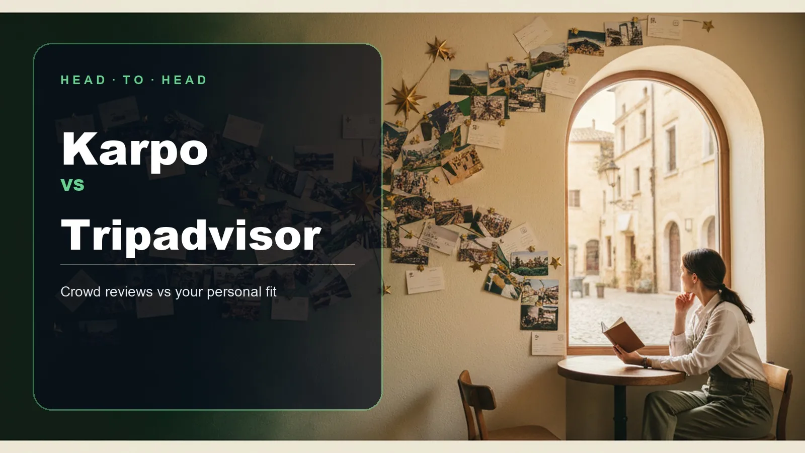 Karpo vs Tripadvisor head-to-head comparison