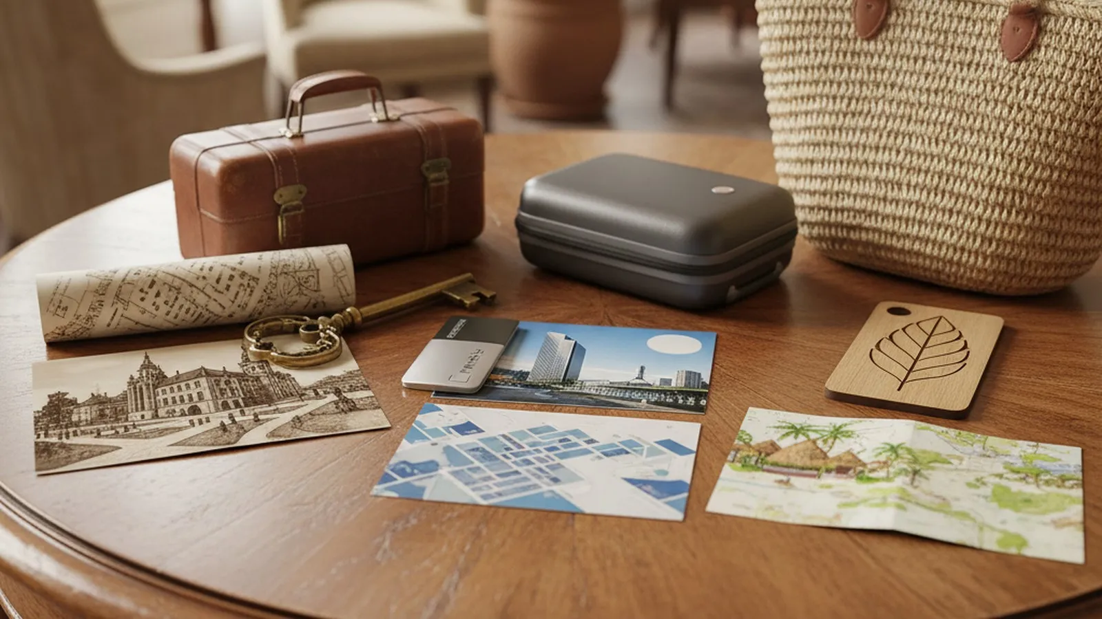 Real-world editorial scene showing Karpo's proactive local planning compared with trivago