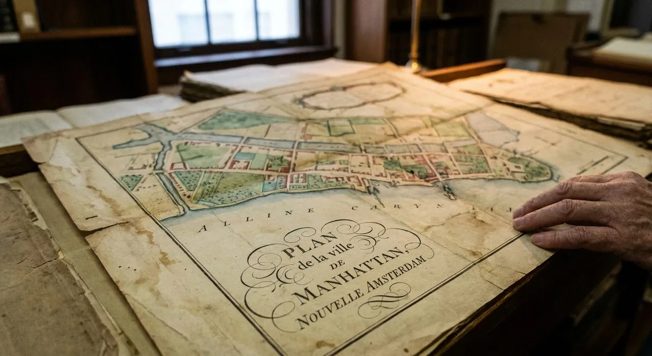 Antique Map Dealer in a SoHo Loft