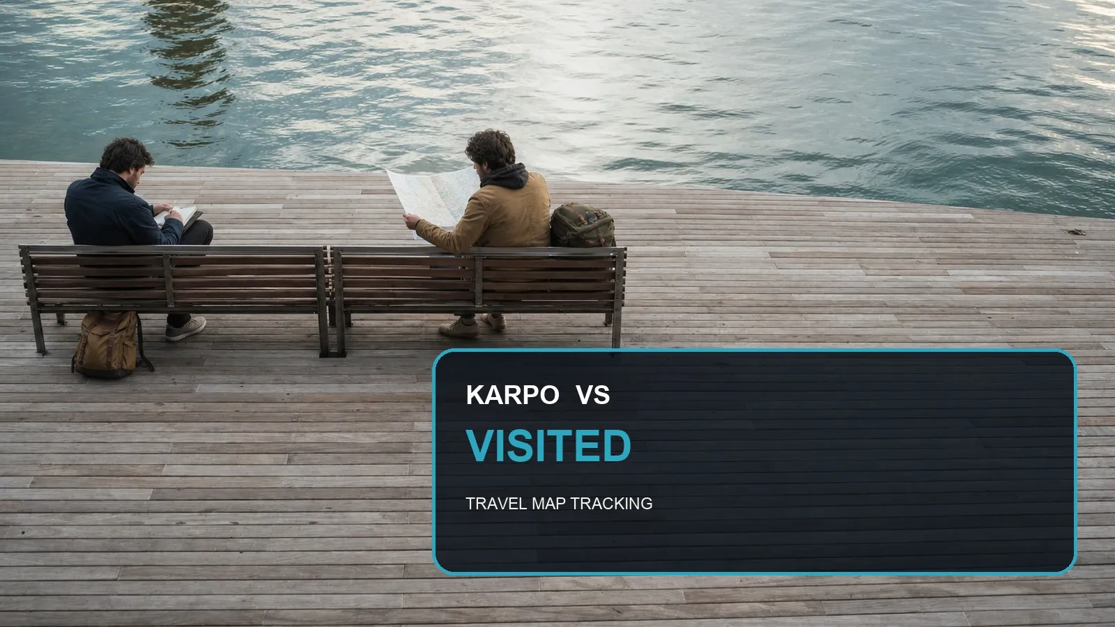Karpo versus Visited in a photorealistic editorial city comparison.