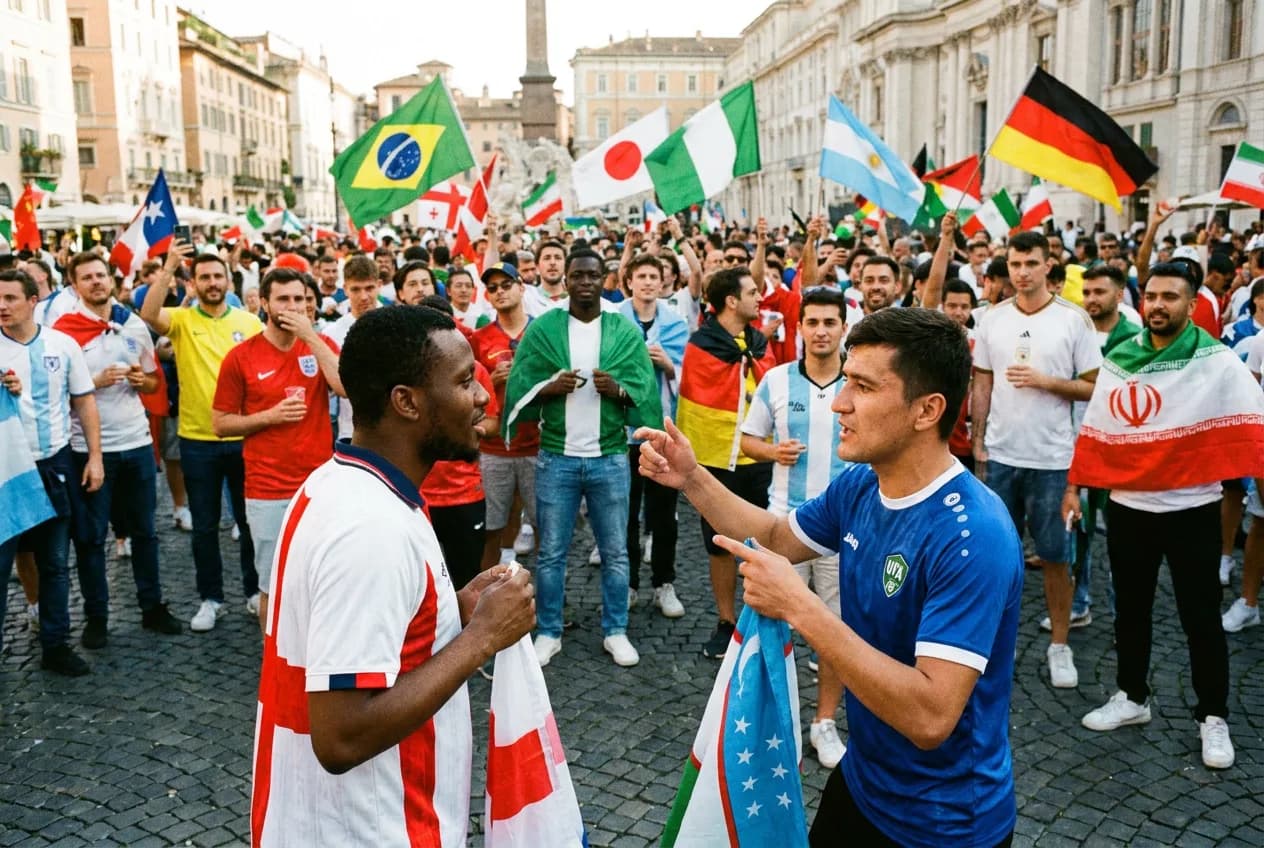 World Cup 2026 scene