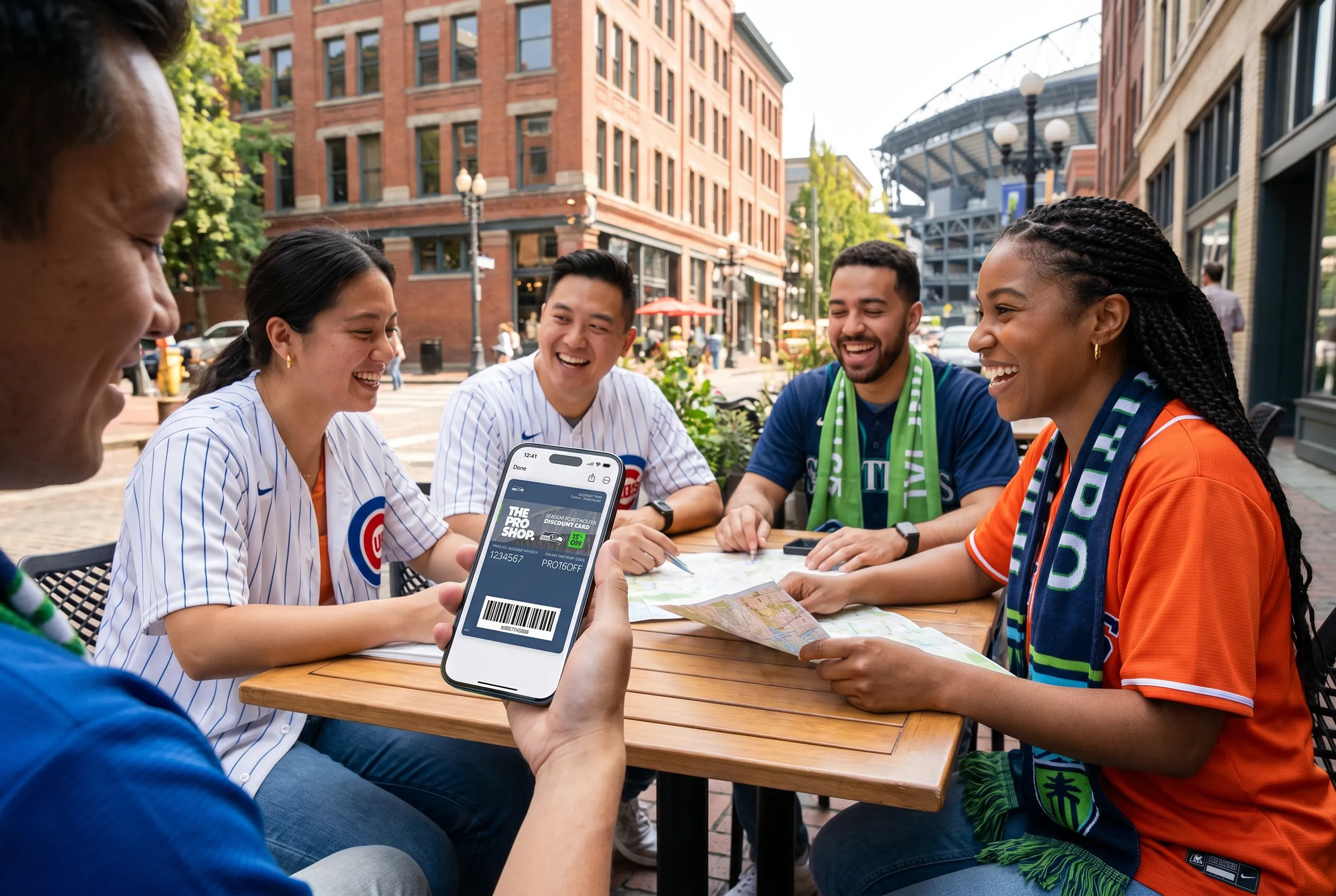World Cup supporters navigating Philadelphia · North America during match day.