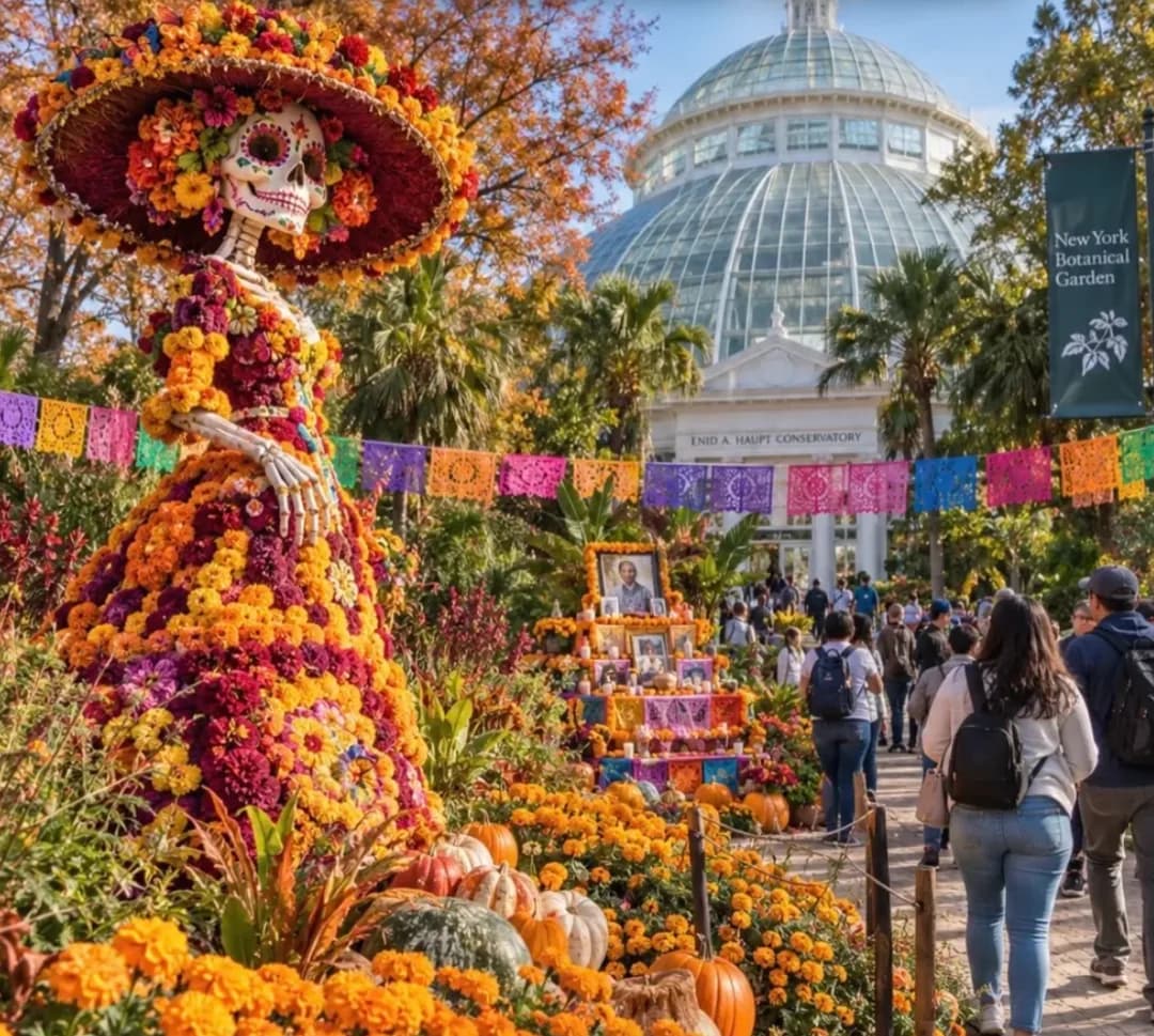 Día de los Muertos Celebration at NYBG