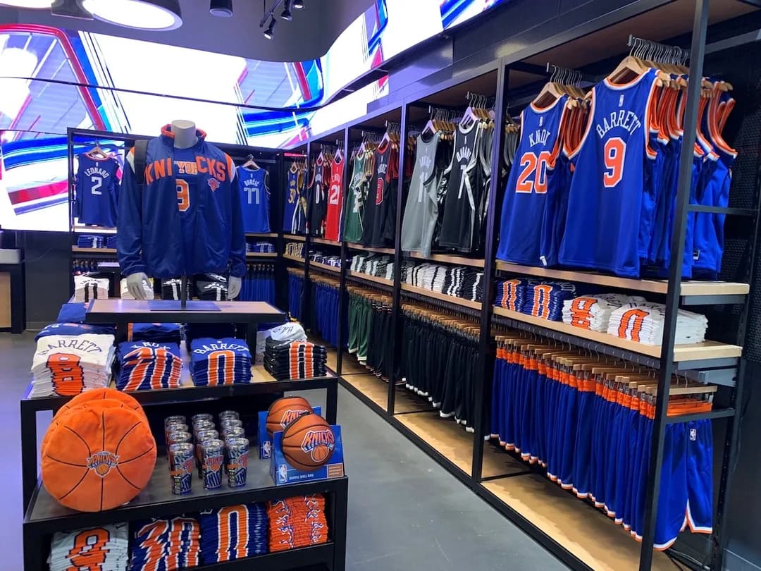 Your Name on a Knicks Jersey at the NBA's Fifth Avenue Flagship