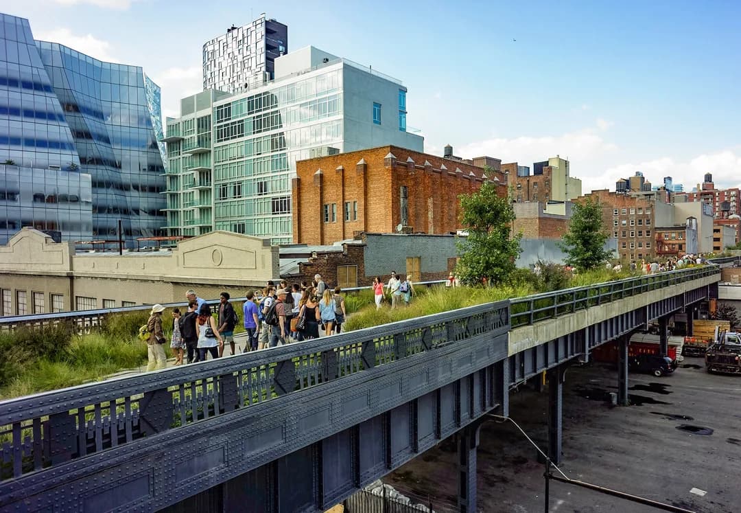 The High Line by Morning, Greenwich Village by the Bite