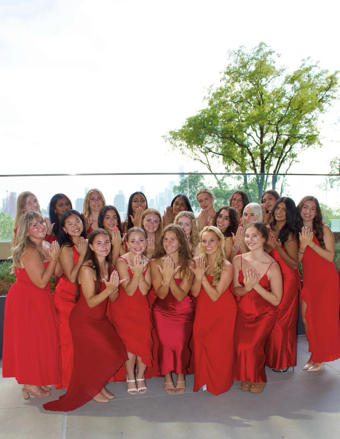 Alpha Phi's Red Dress Gala, Plus Climbing for Five Dollars