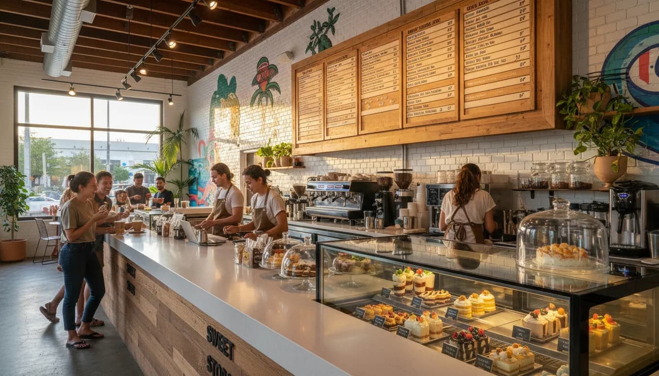 Local detail for Miami Coffee & Dessert Route: Restaurant Chain Inspired Sweet Stops